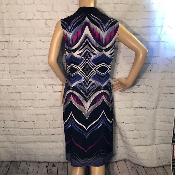 Saint Tropez West Wavy Striped Pattern Dre… - Picture 5 of 10